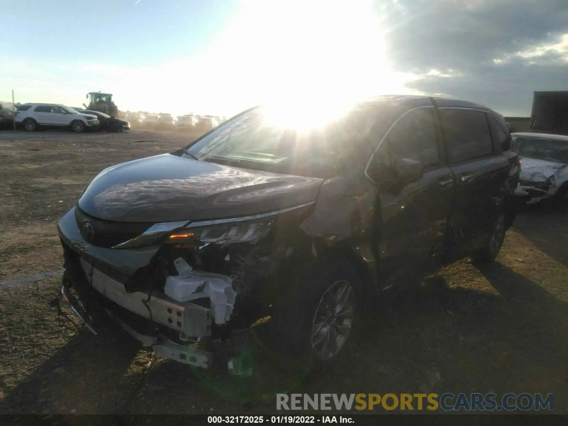 2 Photograph of a damaged car 5TDYSKFC3MS004735 TOYOTA SIENNA 2021