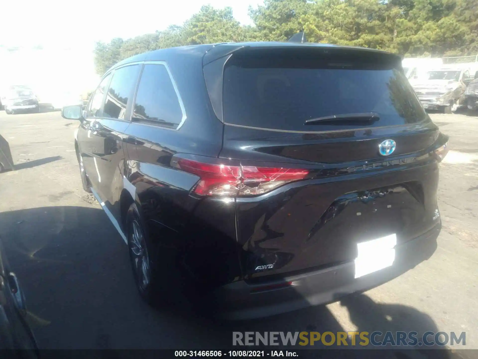 3 Photograph of a damaged car 5TDYSKFC4MS021737 TOYOTA SIENNA 2021