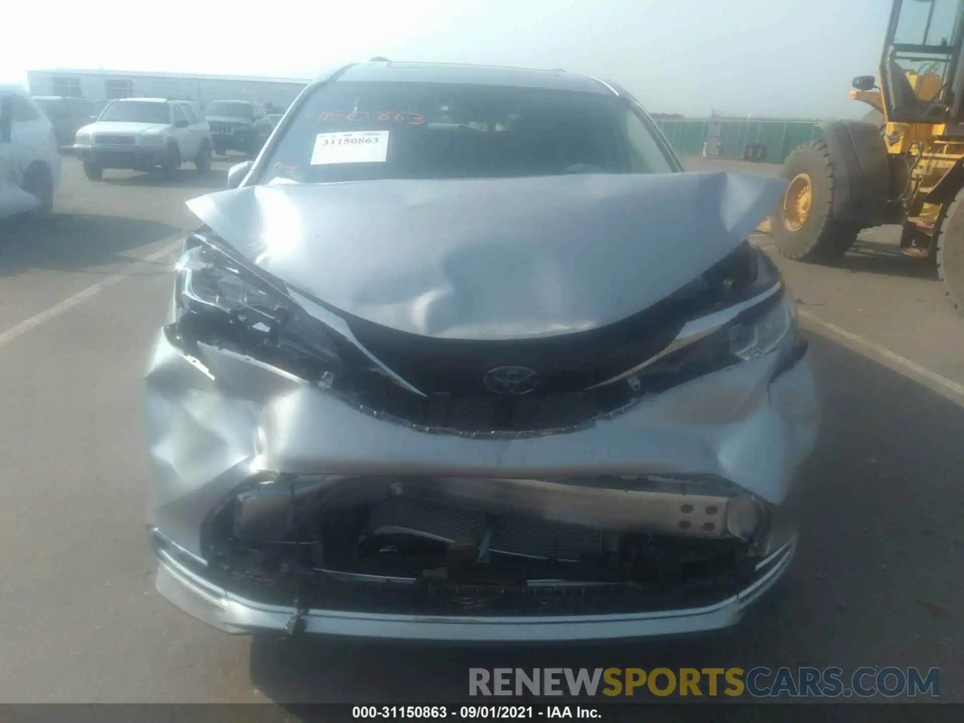 6 Photograph of a damaged car 5TDYSKFC5MS020323 TOYOTA SIENNA 2021