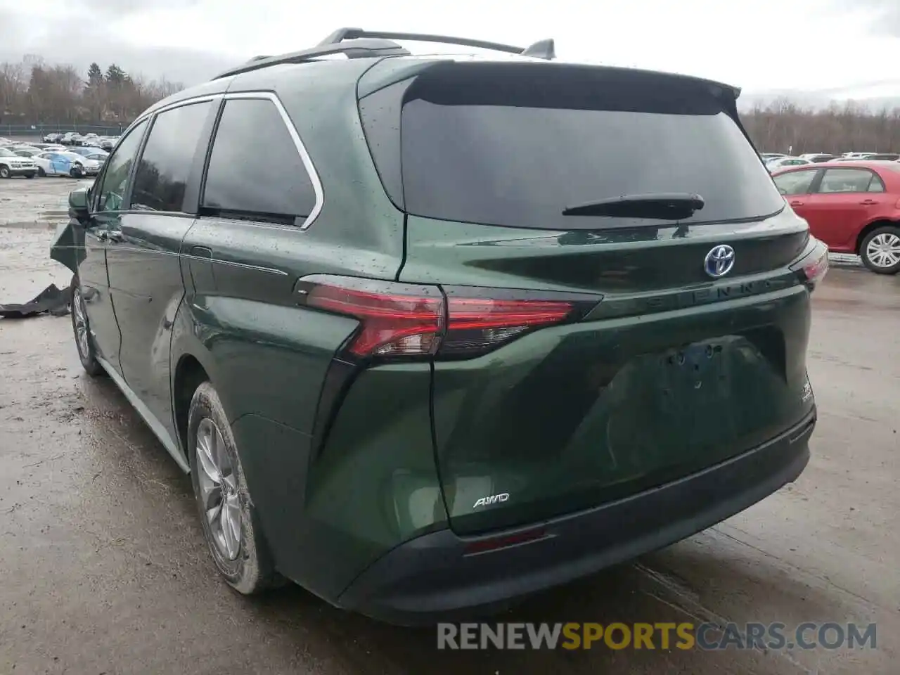 3 Photograph of a damaged car 5TDYSKFC5MS039132 TOYOTA SIENNA 2021