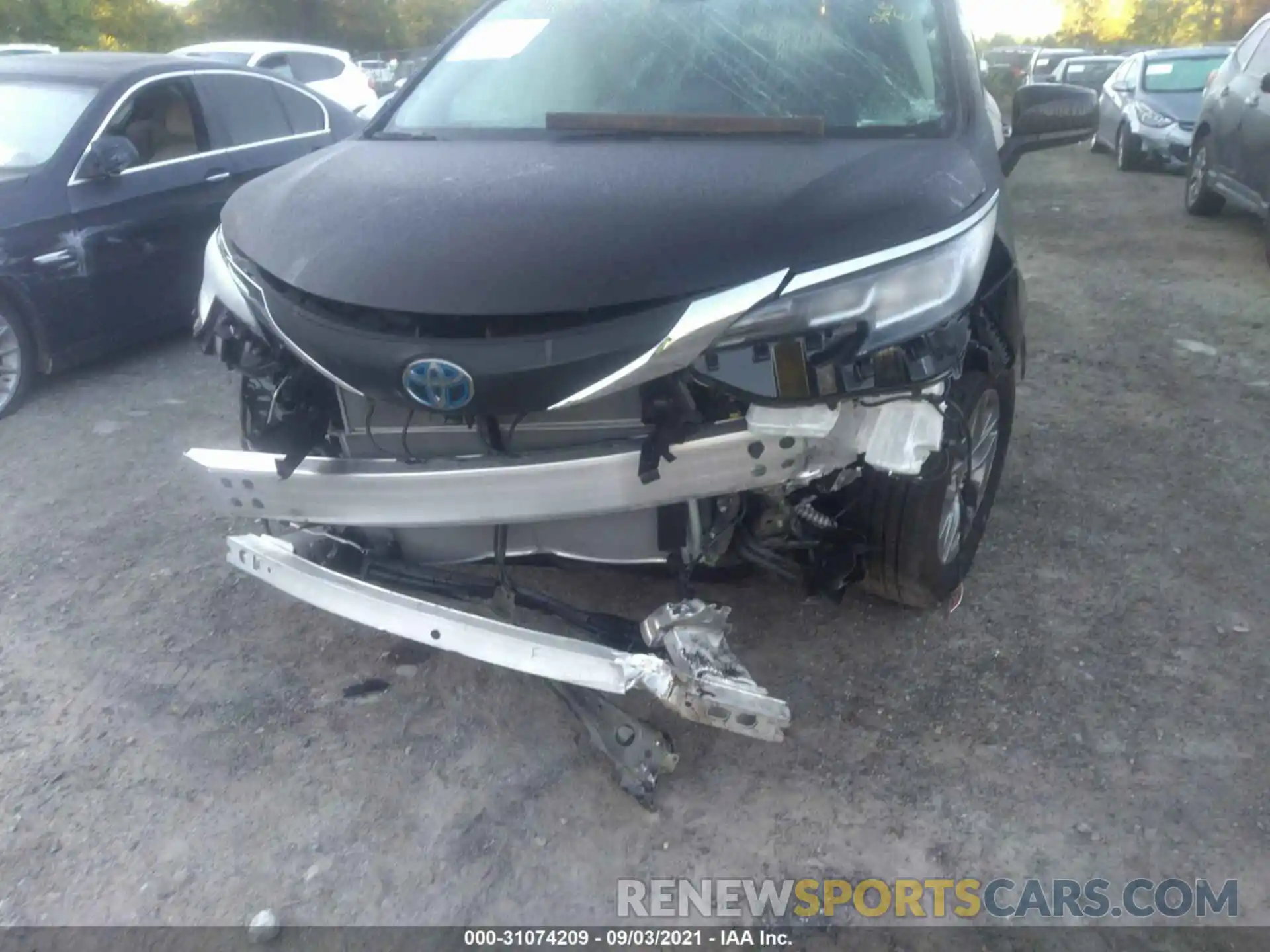 6 Photograph of a damaged car 5TDYSKFC7MS020517 TOYOTA SIENNA 2021