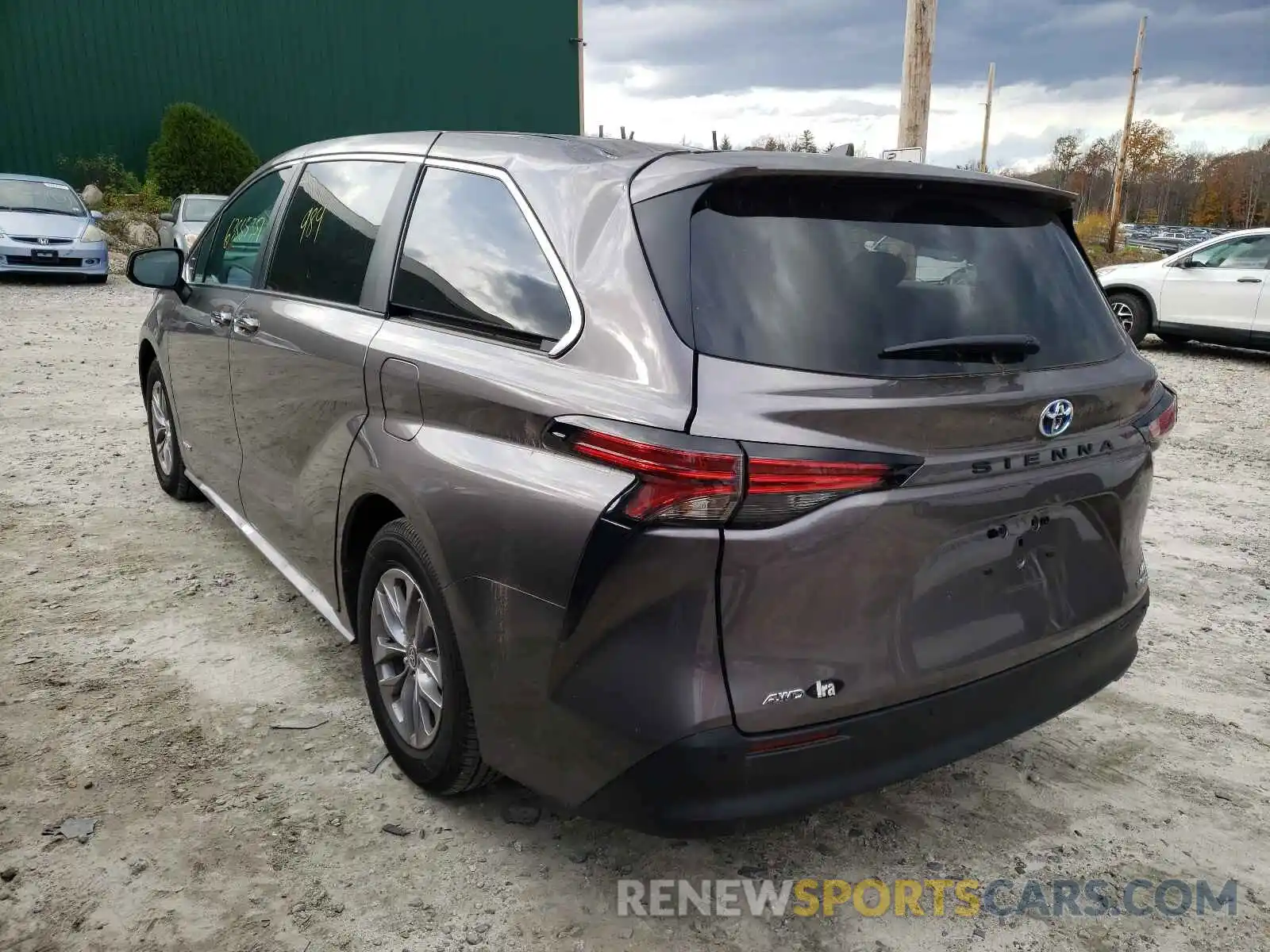 3 Photograph of a damaged car 5TDYSKFC8MS013494 TOYOTA SIENNA 2021