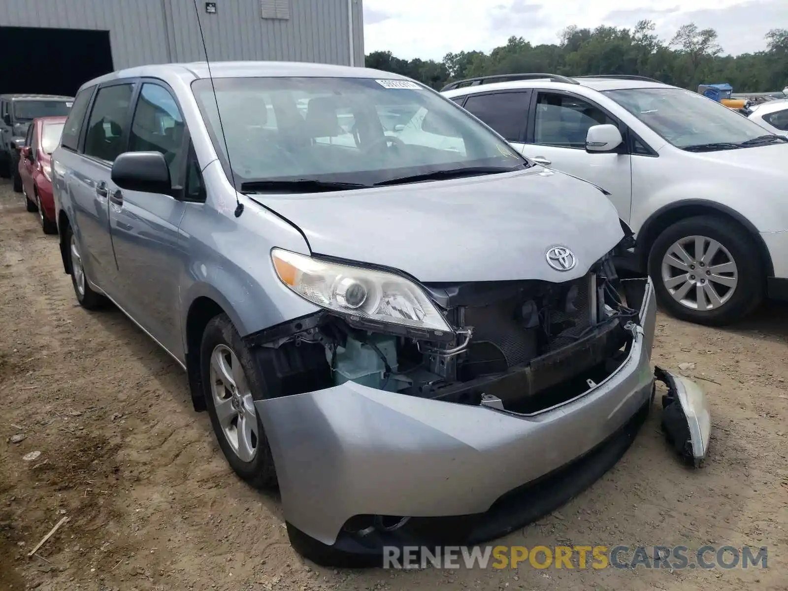 1 Photograph of a damaged car 5TDZK3DC6ES502832 TOYOTA SIENNA 2021