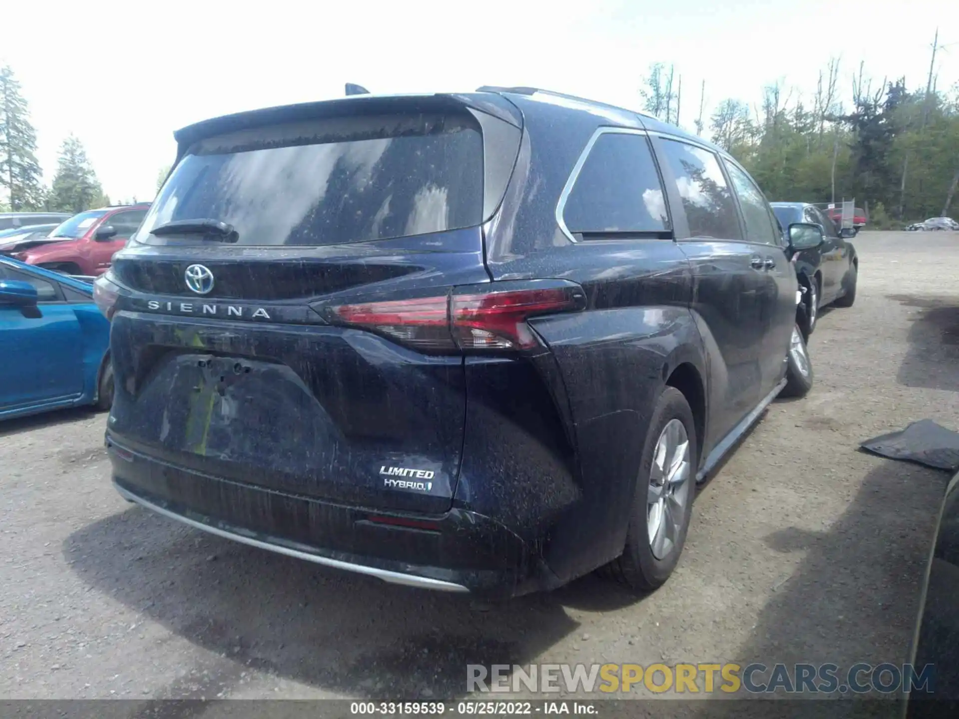 4 Фотография поврежденного автомобиля 5TDZSKFC1MS020288 TOYOTA SIENNA 2021