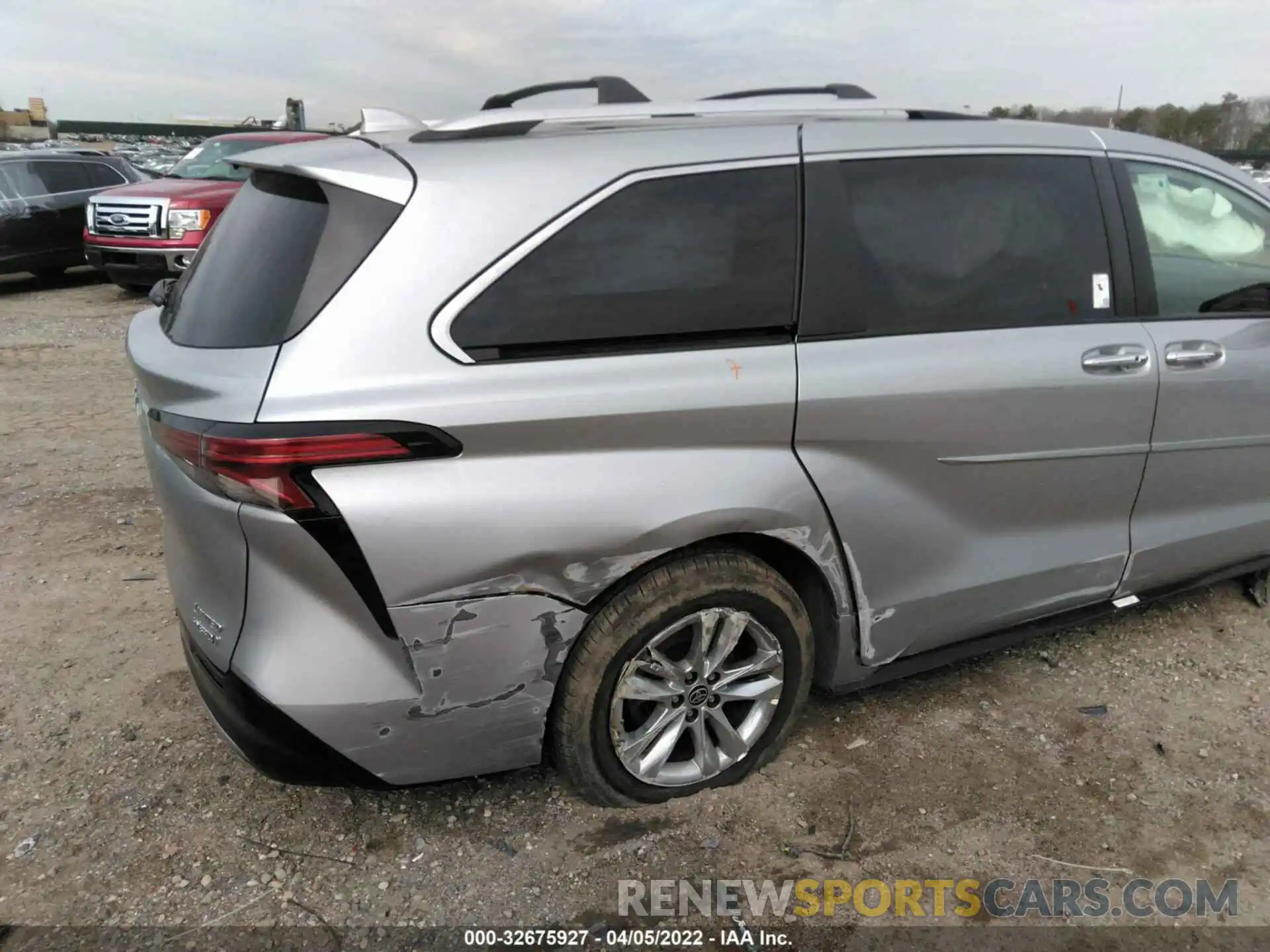 6 Фотография поврежденного автомобиля 5TDZSKFC1MS032313 TOYOTA SIENNA 2021