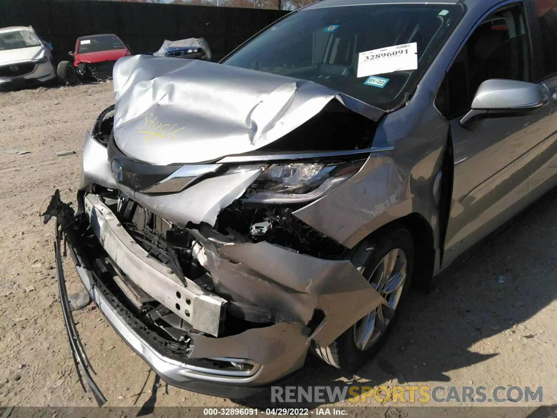 6 Photograph of a damaged car 5TDZSKFC4MS004148 TOYOTA SIENNA 2021