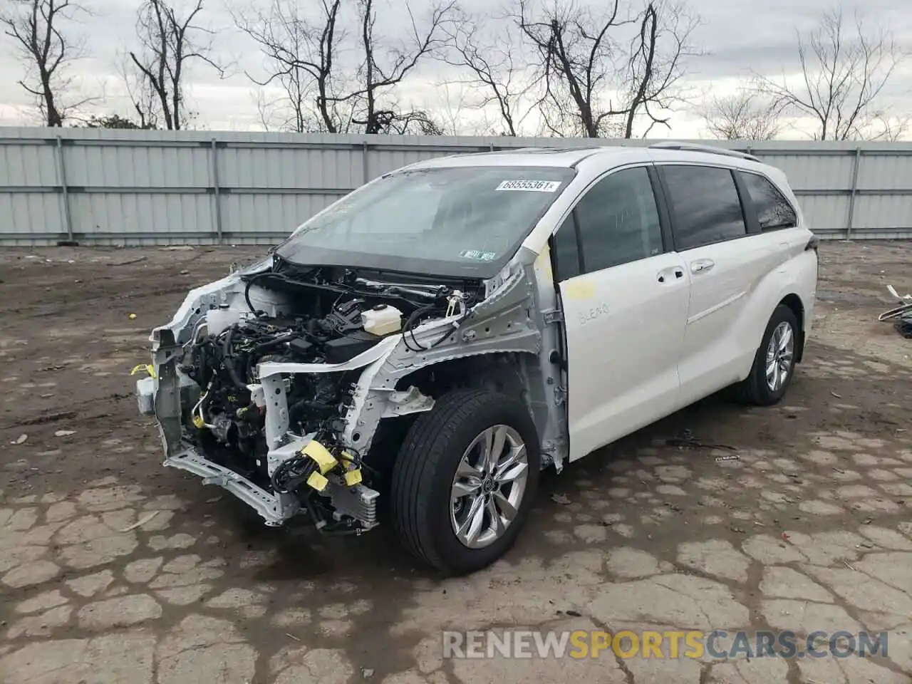 2 Photograph of a damaged car 5TDZSKFC5MS014851 TOYOTA SIENNA 2021