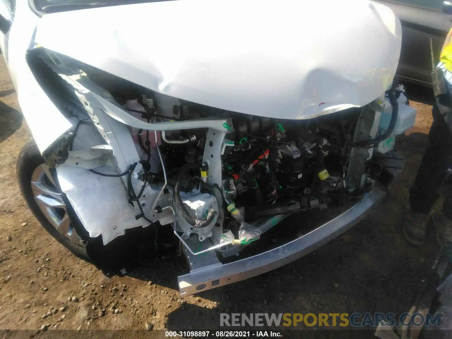 6 Photograph of a damaged car 5TDZSKFC9MS029627 TOYOTA SIENNA 2021