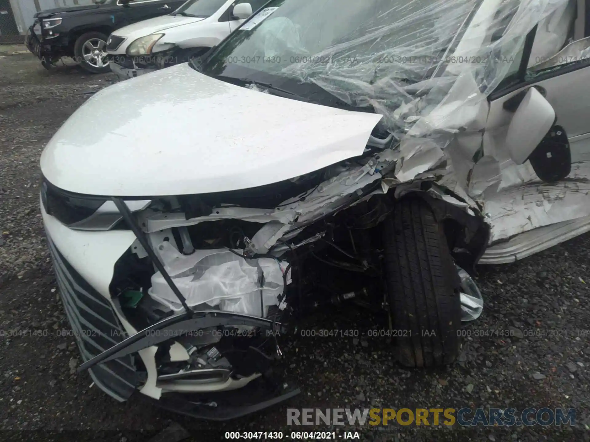 6 Photograph of a damaged car 5TDZSKFCXMS008267 TOYOTA SIENNA 2021