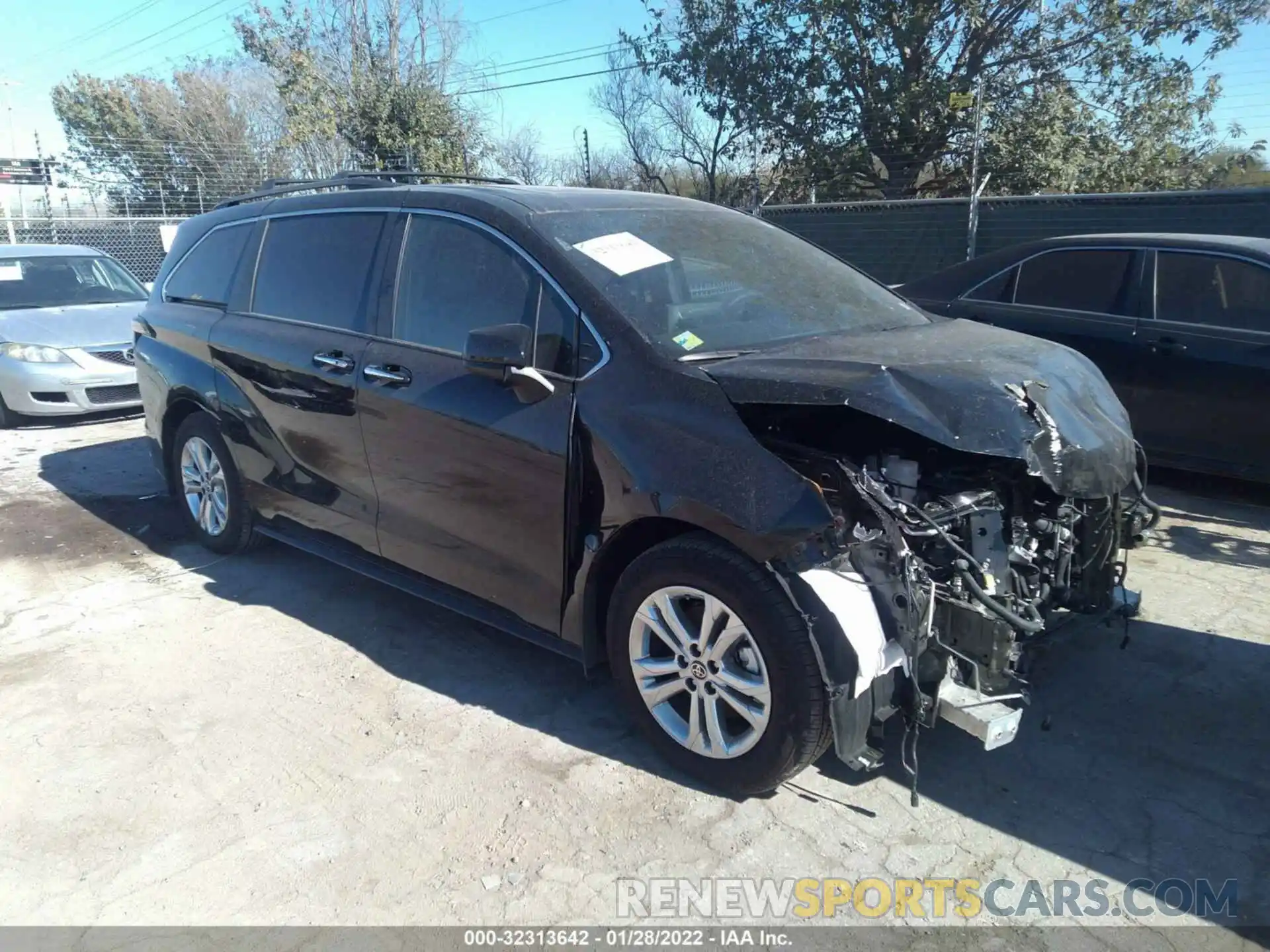 1 Photograph of a damaged car 5TDDSKFC1NS041671 TOYOTA SIENNA 2022