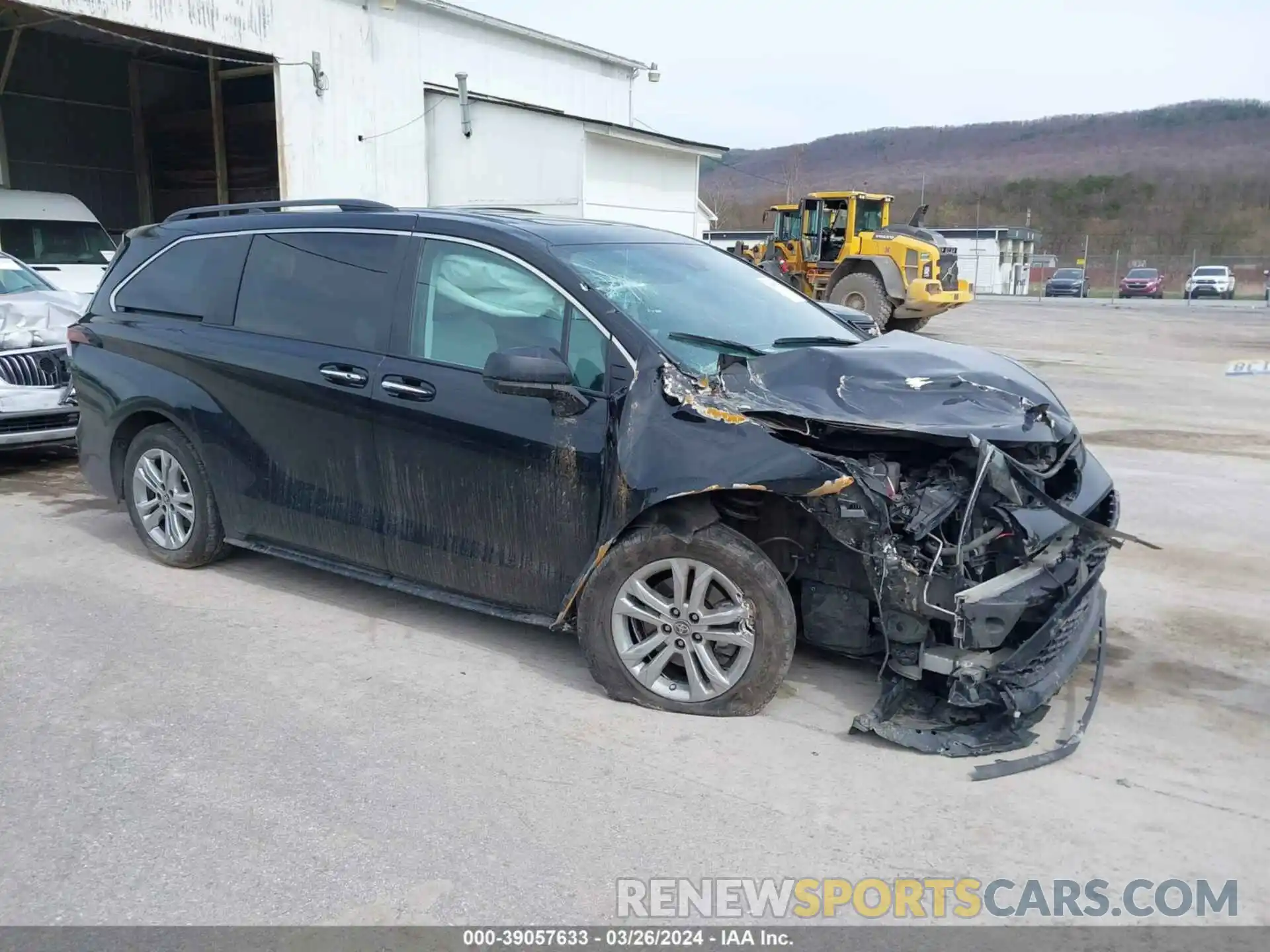 1 Photograph of a damaged car 5TDDSKFC6NS045781 TOYOTA SIENNA 2022