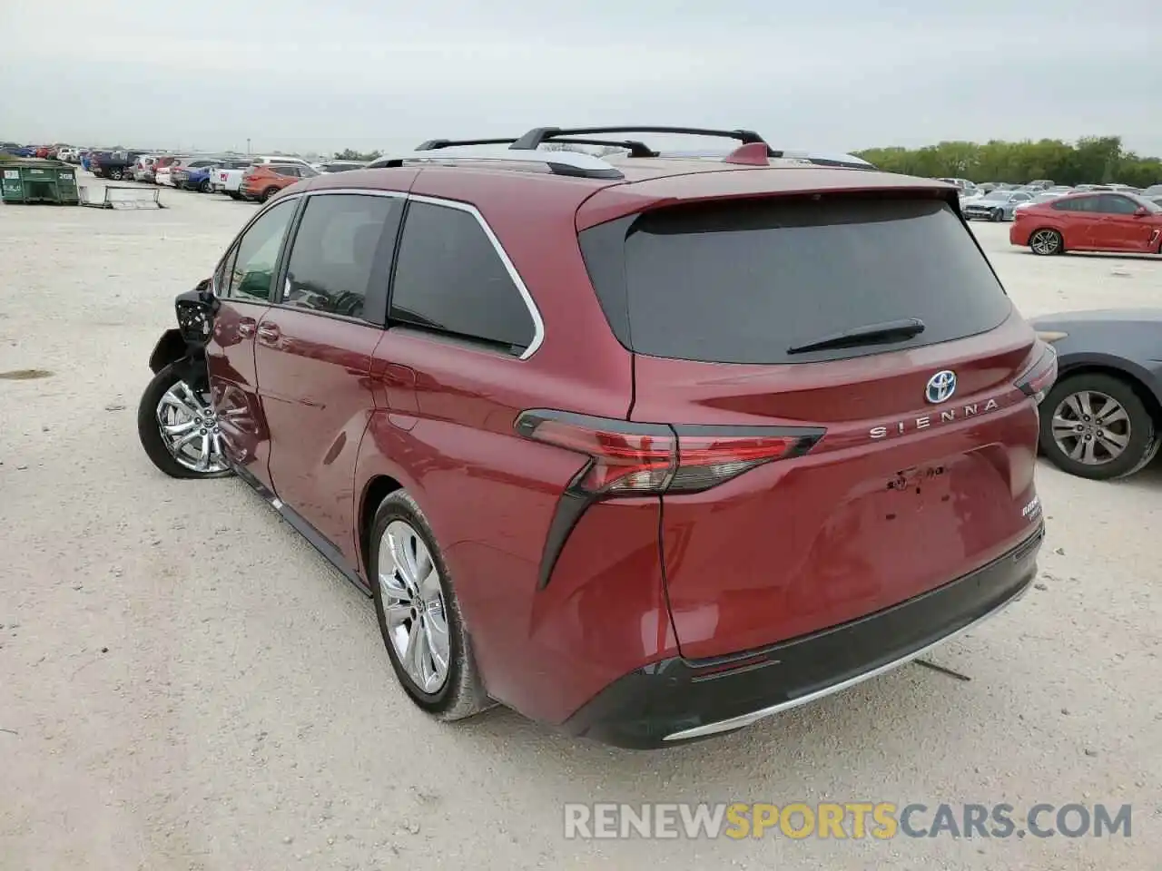 3 Photograph of a damaged car 5TDERKEC8NS078833 TOYOTA SIENNA 2022