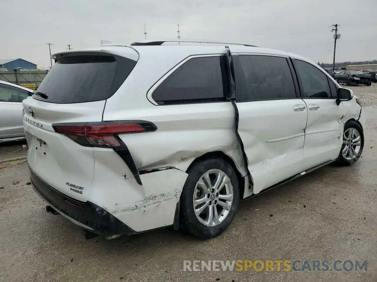 3 Фотография поврежденного автомобиля 5TDESKFC4NS061420 TOYOTA SIENNA 2022