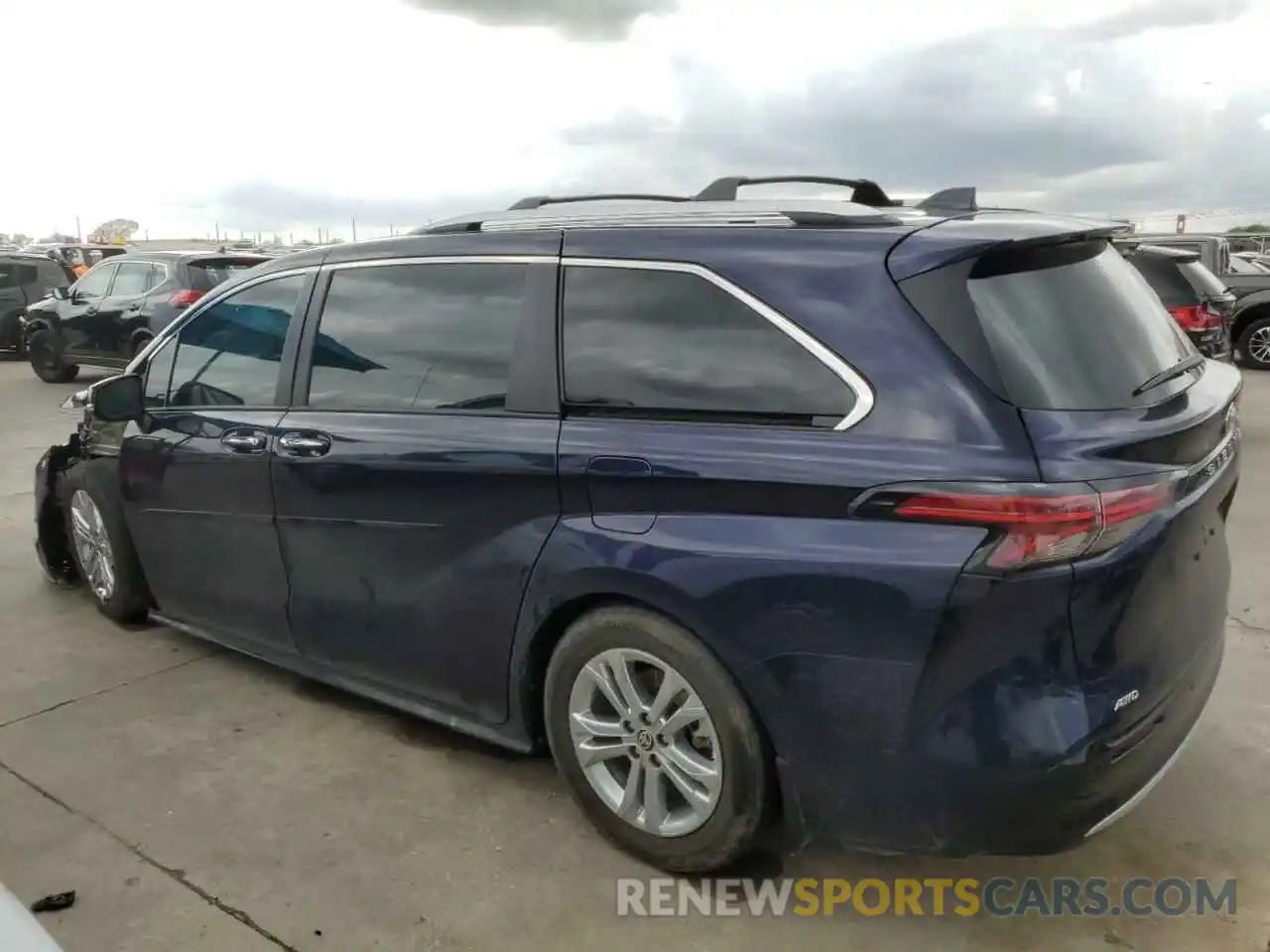 2 Фотография поврежденного автомобиля 5TDESKFC8NS056494 TOYOTA SIENNA 2022