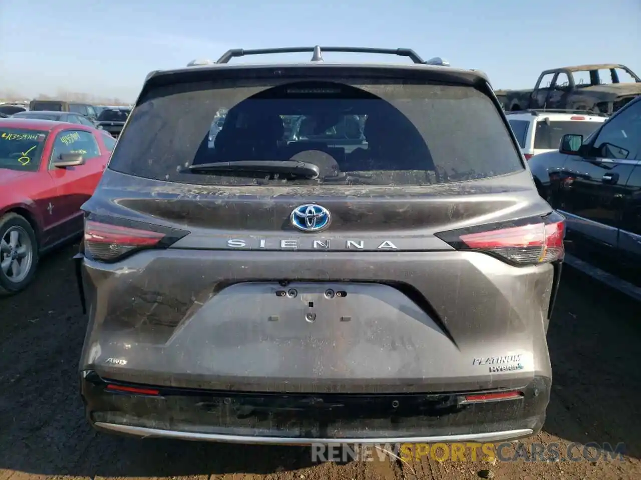 6 Фотография поврежденного автомобиля 5TDESKFCXNS057551 TOYOTA SIENNA 2022