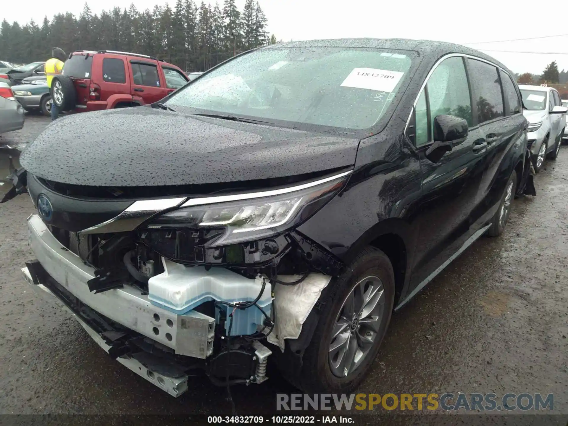 2 Photograph of a damaged car 5TDKRKEC0NS102612 TOYOTA SIENNA 2022