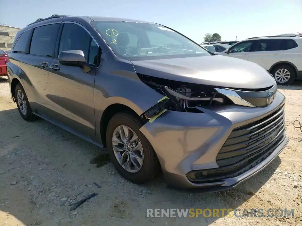 1 Photograph of a damaged car 5TDKRKEC4NS098290 TOYOTA SIENNA 2022