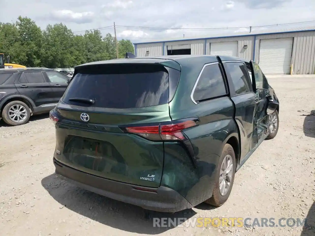 9 Фотография поврежденного автомобиля 5TDKRKEC5NS094927 TOYOTA SIENNA 2022