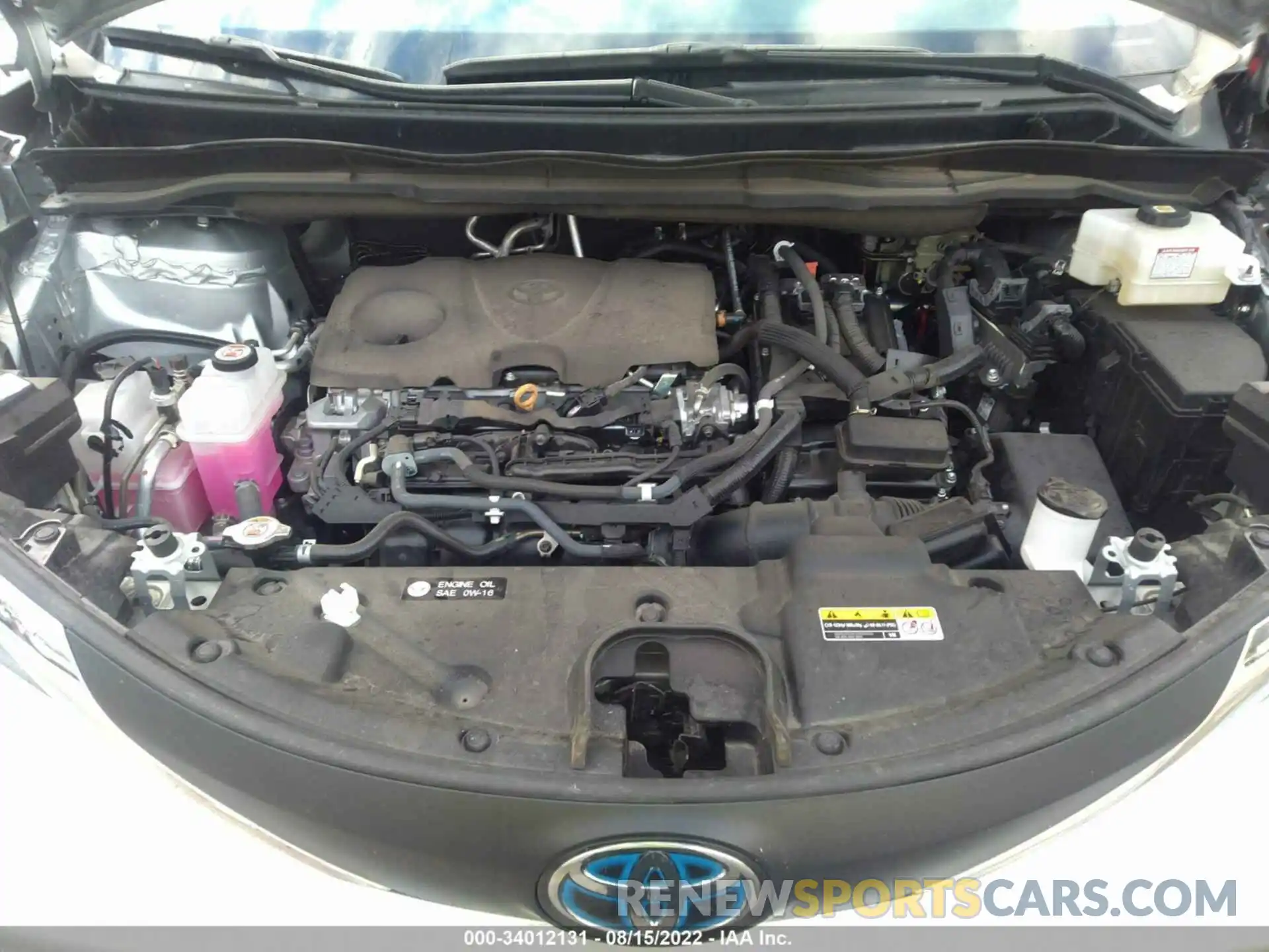 10 Фотография поврежденного автомобиля 5TDKRKEC8NS077037 TOYOTA SIENNA 2022