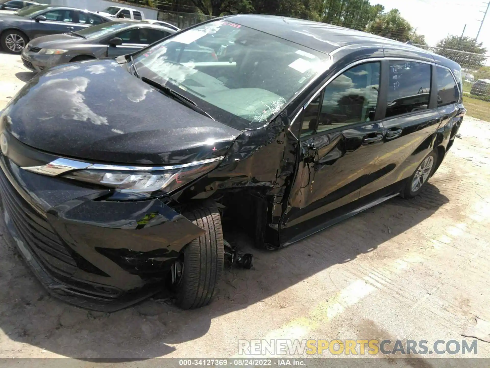 6 Фотография поврежденного автомобиля 5TDKRKEC9NS082361 TOYOTA SIENNA 2022