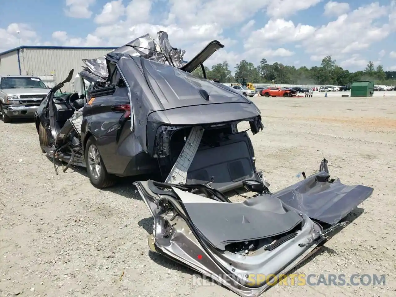 3 Photograph of a damaged car 5TDKRKEC9NS093716 TOYOTA SIENNA 2022