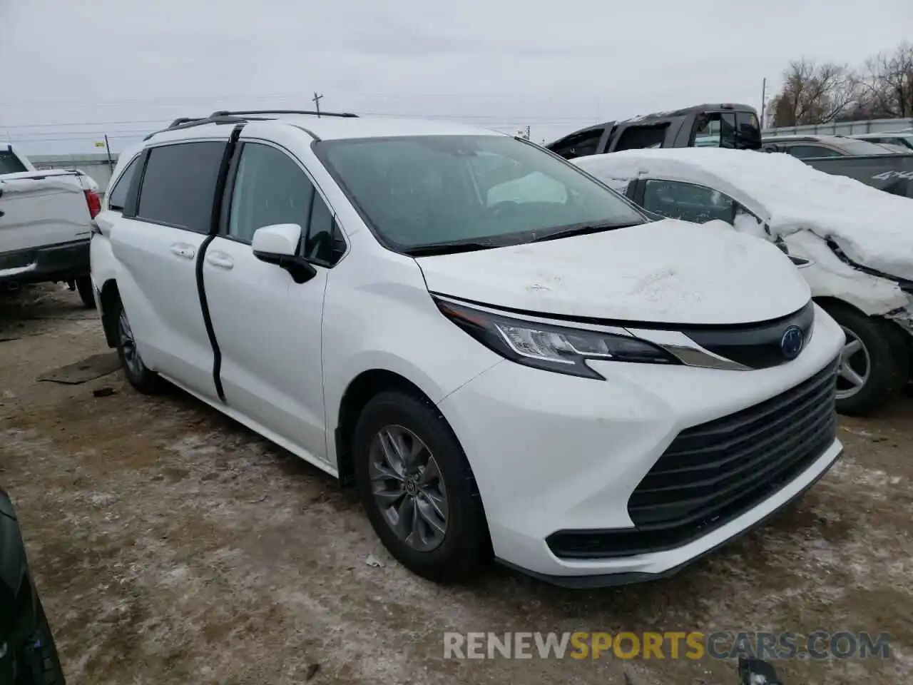 1 Photograph of a damaged car 5TDKRKECXNS095779 TOYOTA SIENNA 2022