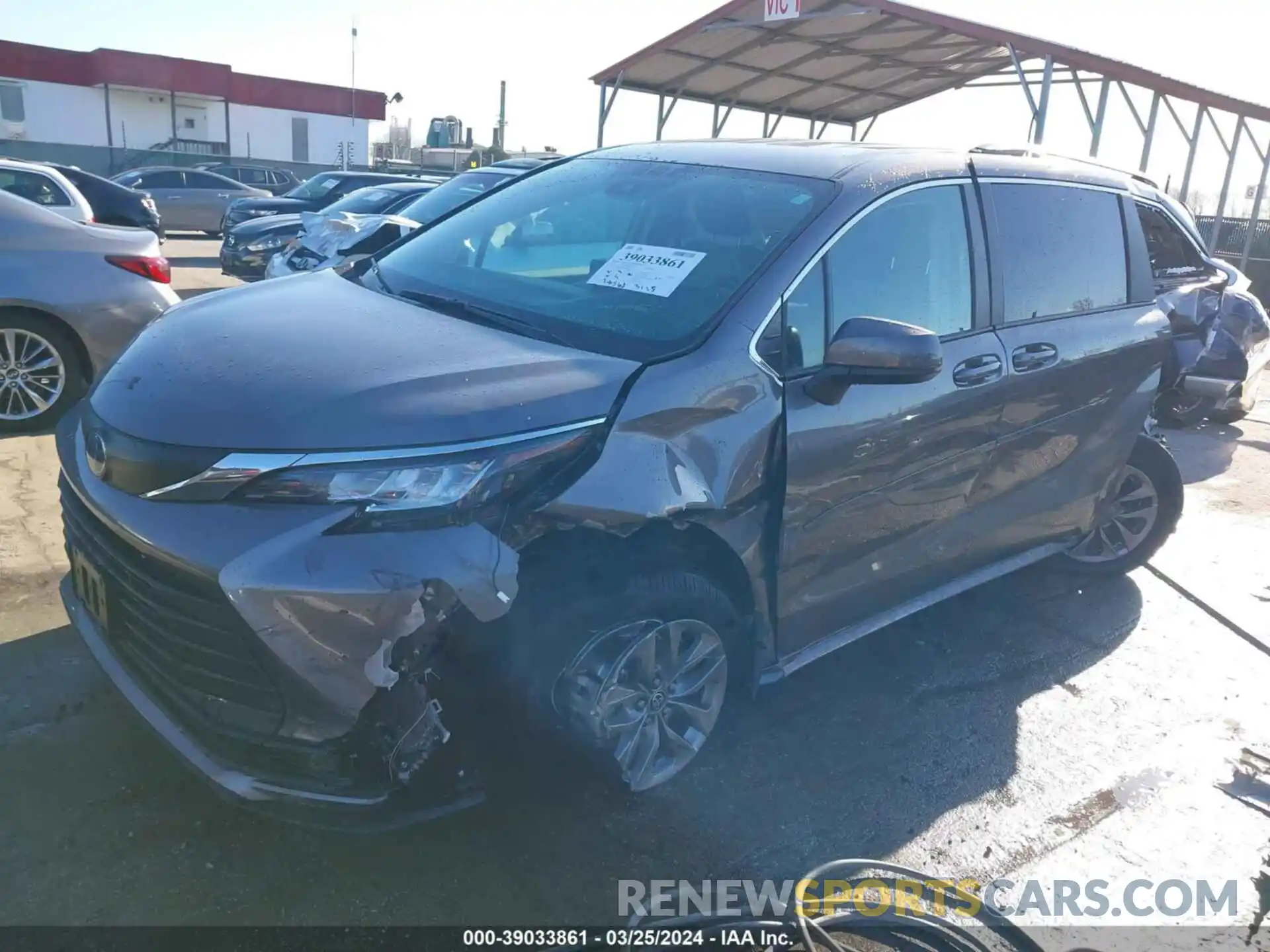 2 Photograph of a damaged car 5TDKSKFC7NS044288 TOYOTA SIENNA 2022