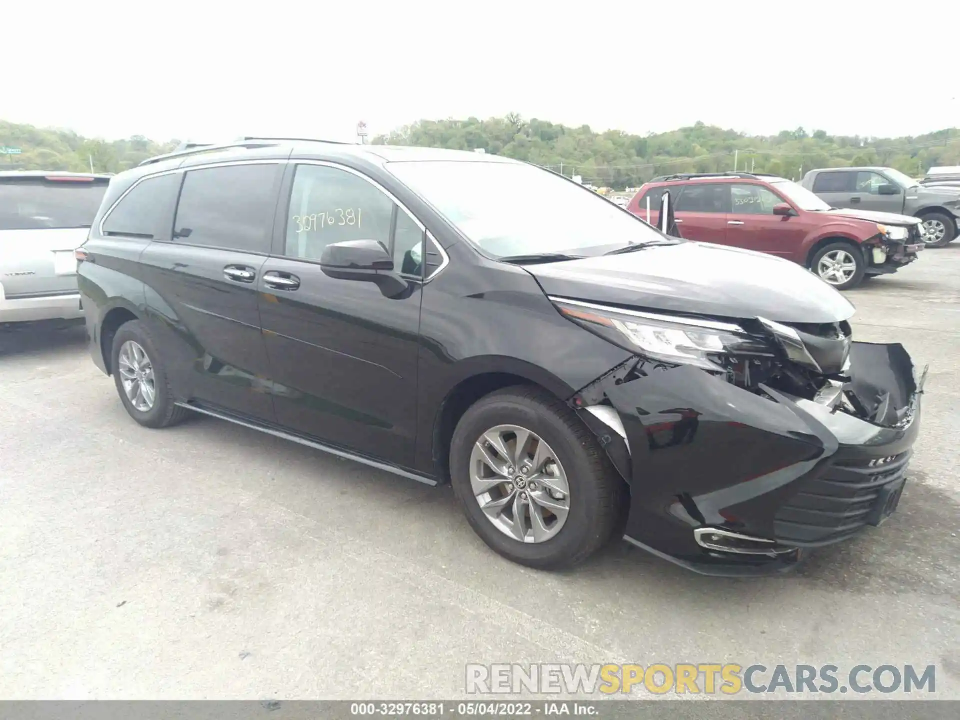 1 Фотография поврежденного автомобиля 5TDYRKEC0NS082422 TOYOTA SIENNA 2022