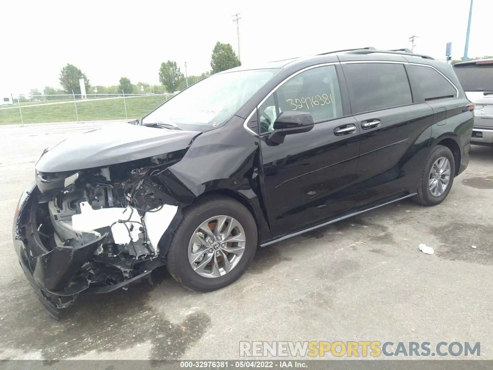 2 Фотография поврежденного автомобиля 5TDYRKEC0NS082422 TOYOTA SIENNA 2022