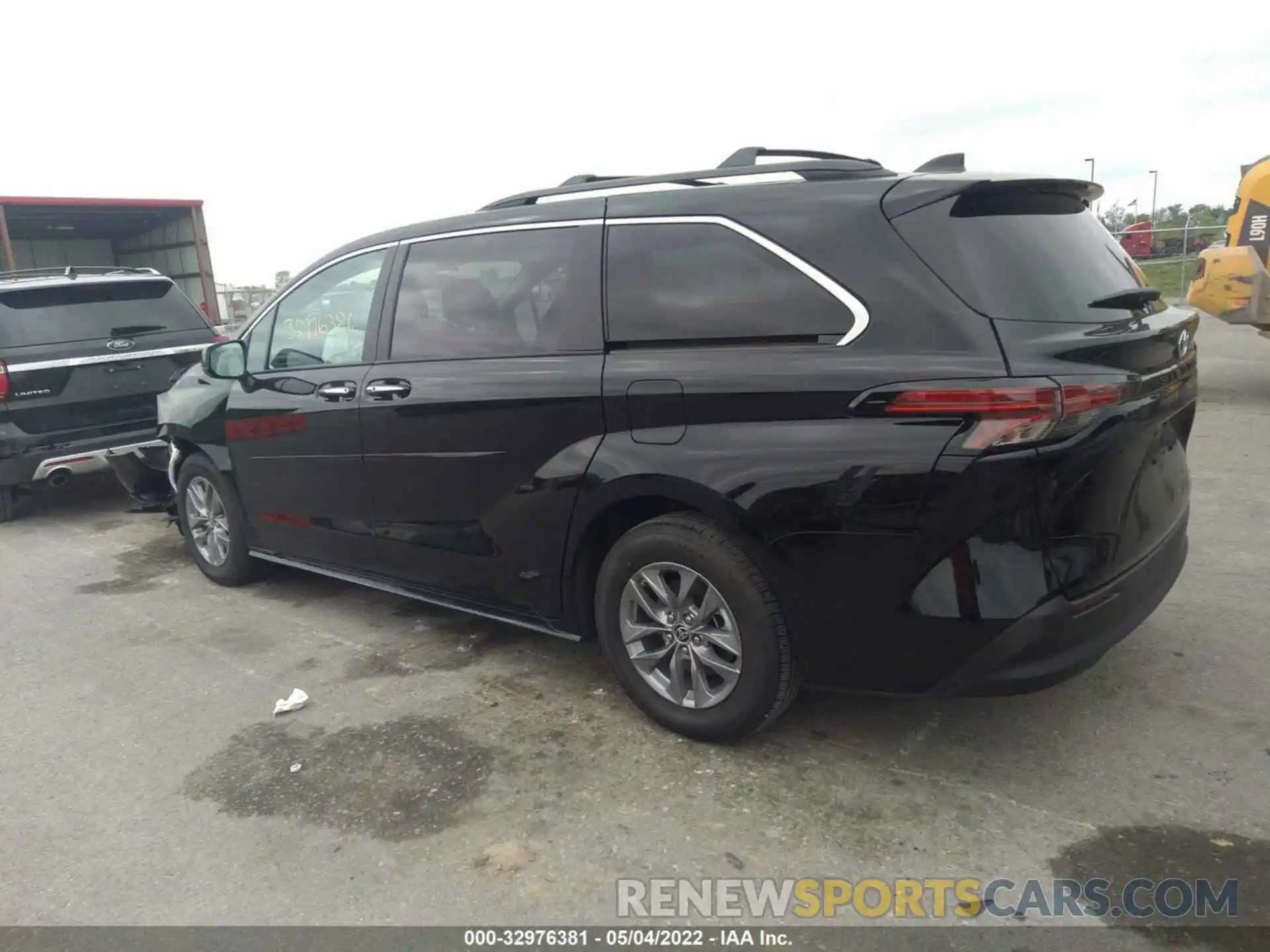 3 Фотография поврежденного автомобиля 5TDYRKEC0NS082422 TOYOTA SIENNA 2022