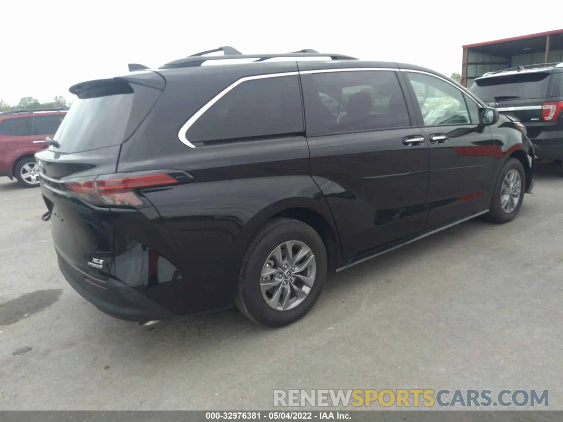 4 Фотография поврежденного автомобиля 5TDYRKEC0NS082422 TOYOTA SIENNA 2022