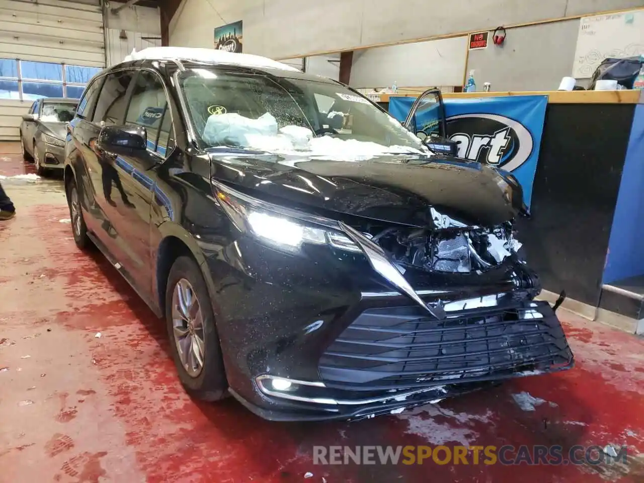 1 Photograph of a damaged car 5TDYRKEC4NS096727 TOYOTA SIENNA 2022