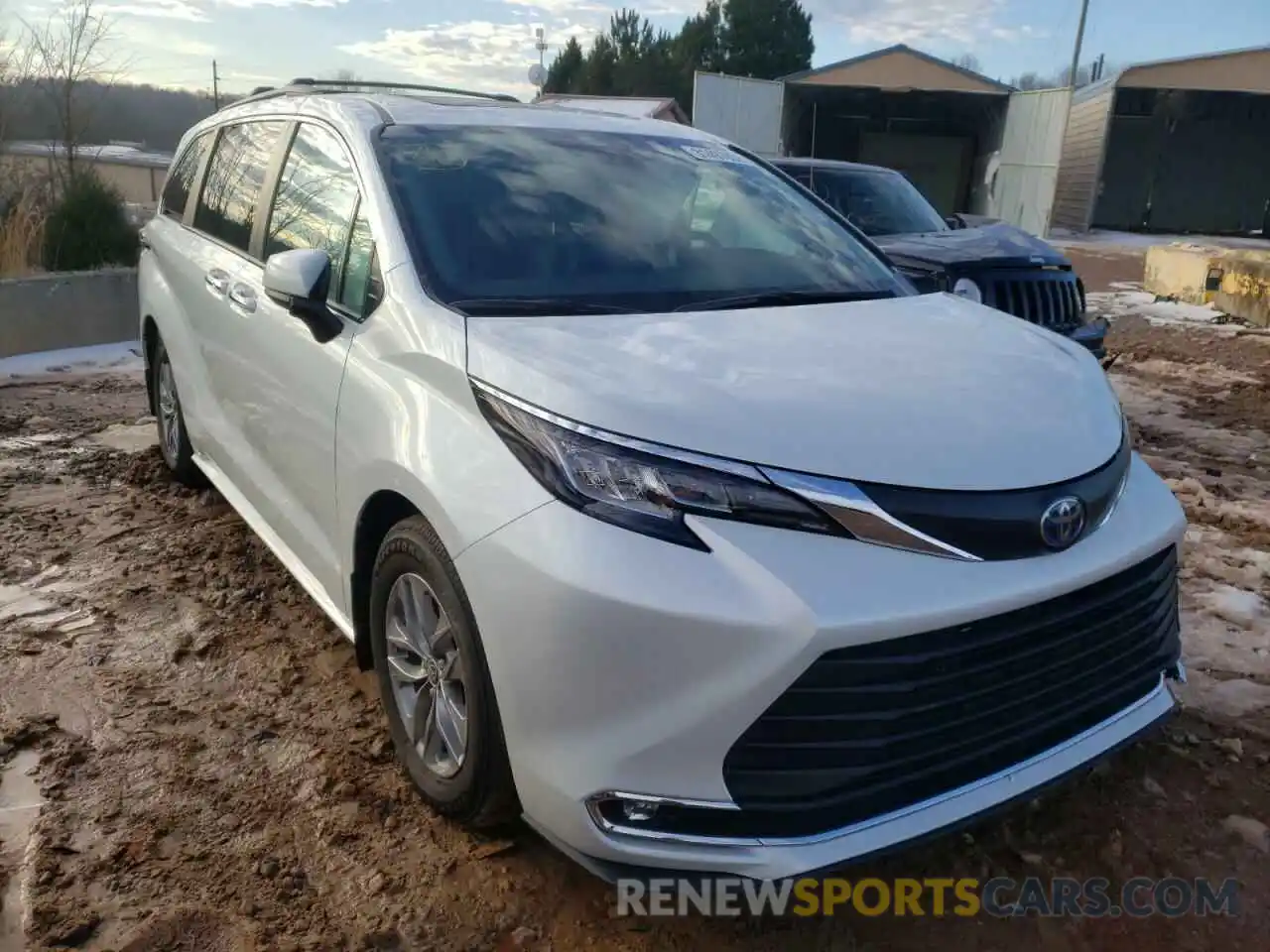 1 Фотография поврежденного автомобиля 5TDYRKEC5NS075434 TOYOTA SIENNA 2022