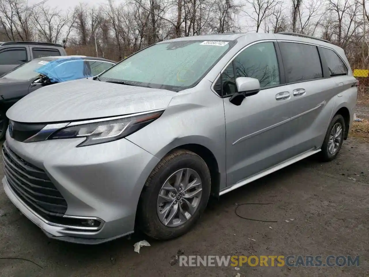 2 Фотография поврежденного автомобиля 5TDYRKEC6NS083199 TOYOTA SIENNA 2022