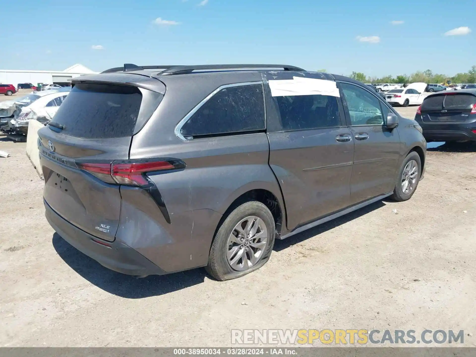 6 Фотография поврежденного автомобиля 5TDYRKEC8N5114940 TOYOTA SIENNA 2022