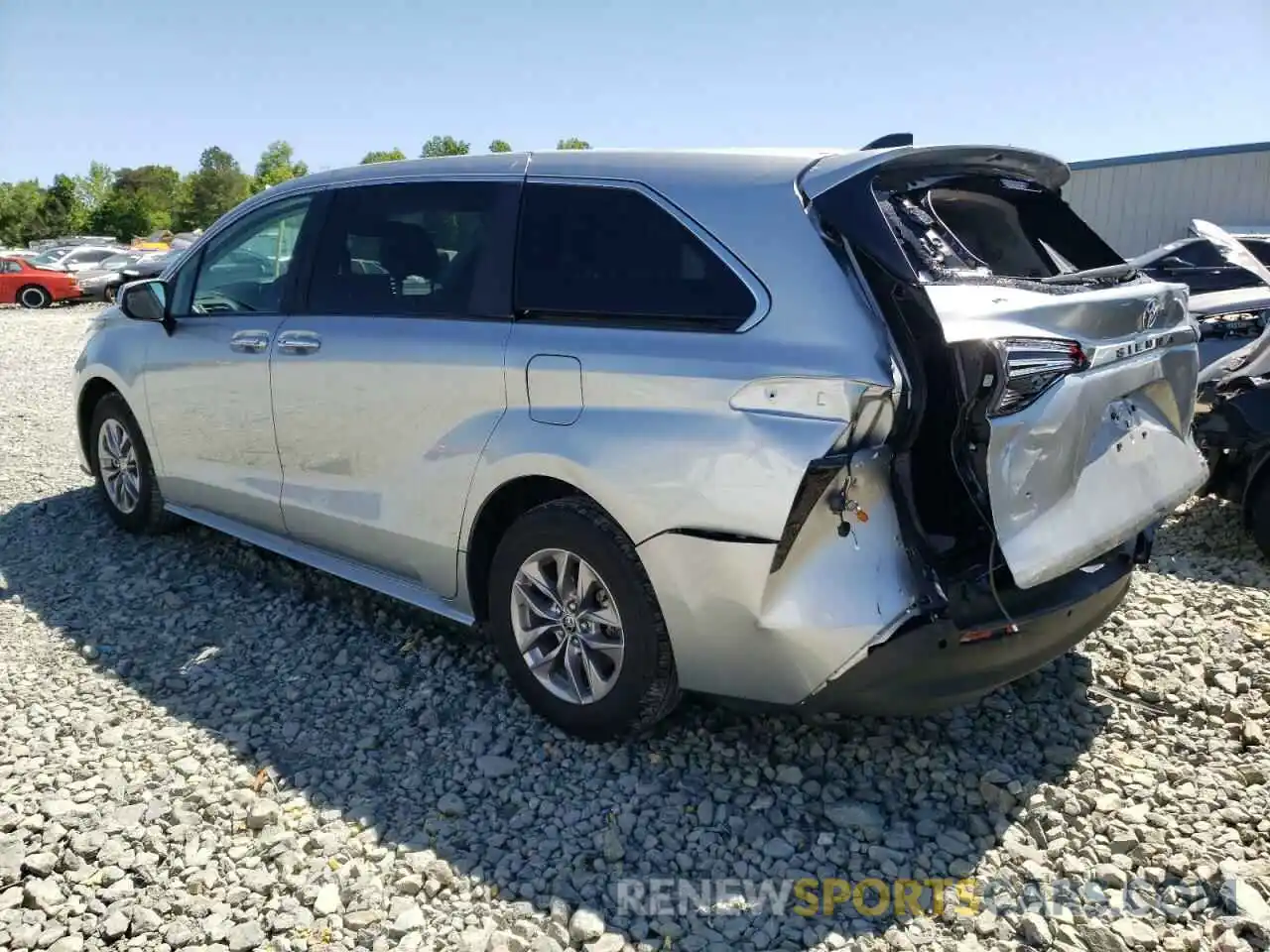 3 Photograph of a damaged car 5TDYRKEC8NS078912 TOYOTA SIENNA 2022