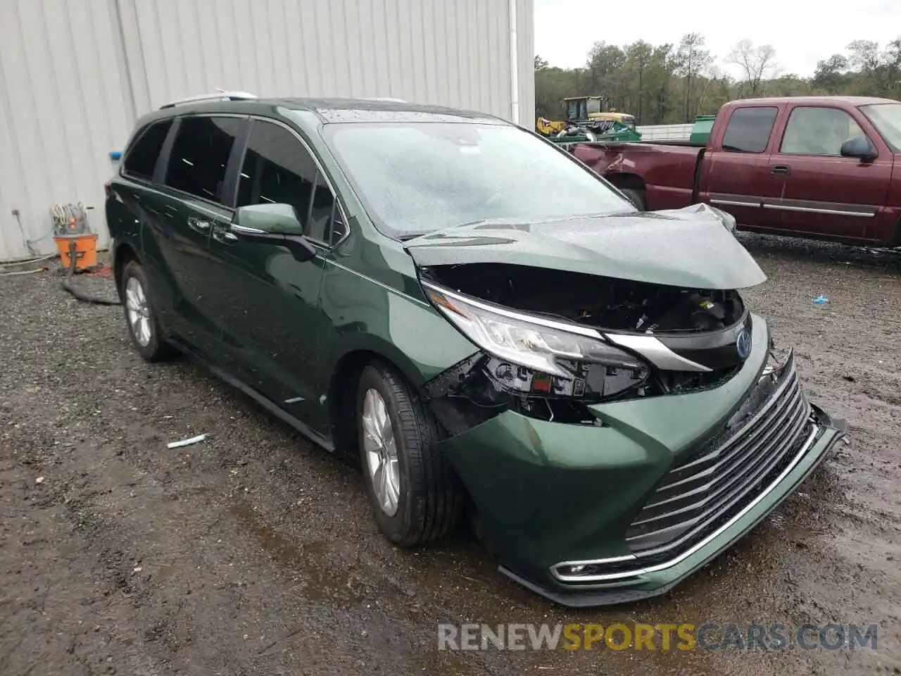 1 Photograph of a damaged car 5TDZRKEC3NS084329 TOYOTA SIENNA 2022