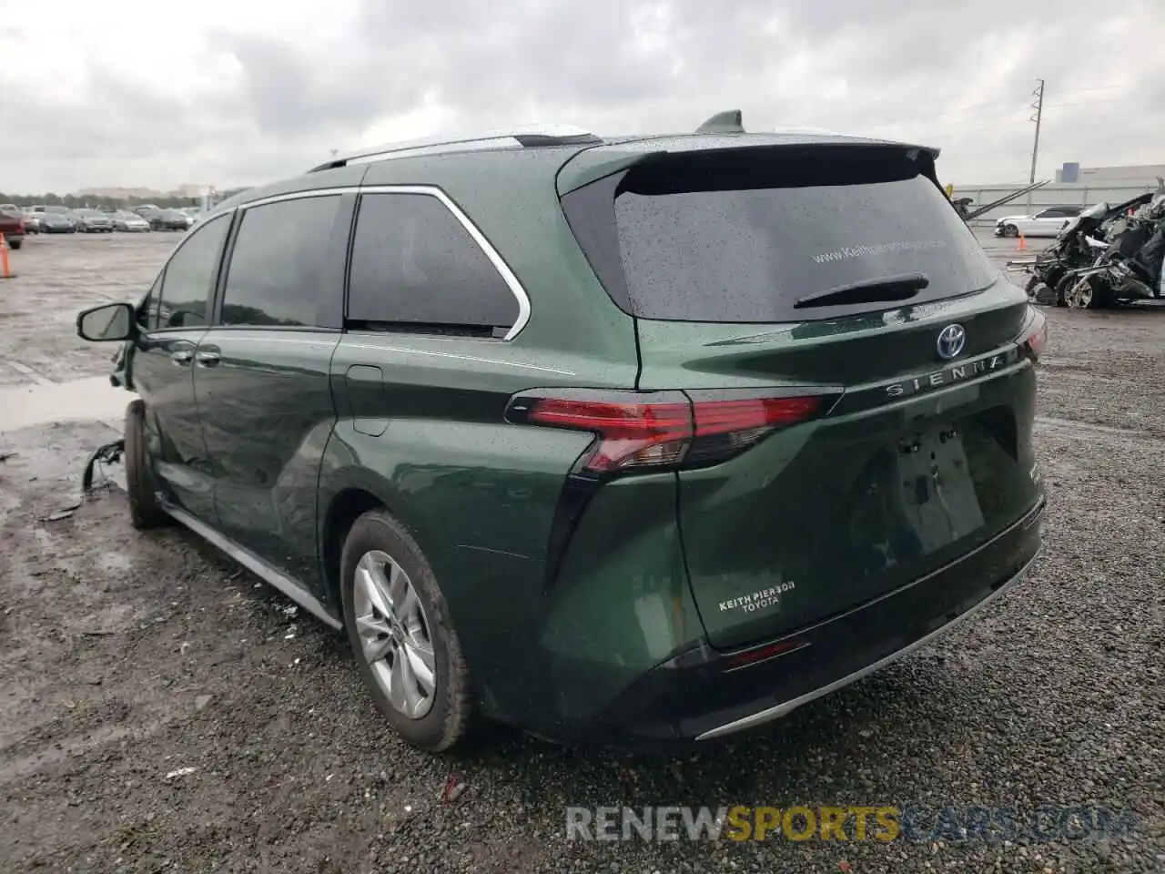 3 Фотография поврежденного автомобиля 5TDZRKEC3NS084329 TOYOTA SIENNA 2022