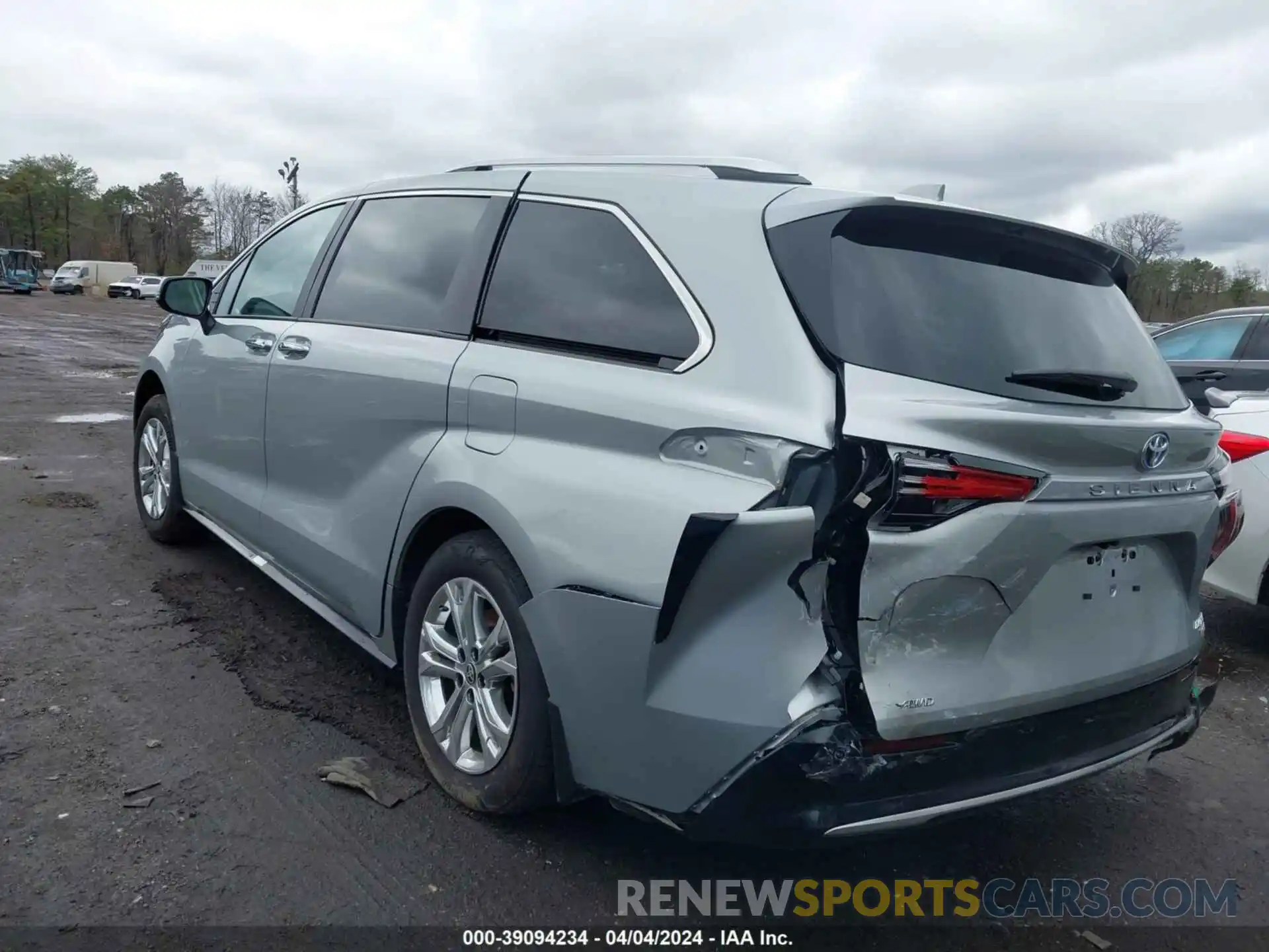 6 Photograph of a damaged car 5TDESKFC8PS105261 TOYOTA SIENNA 2023