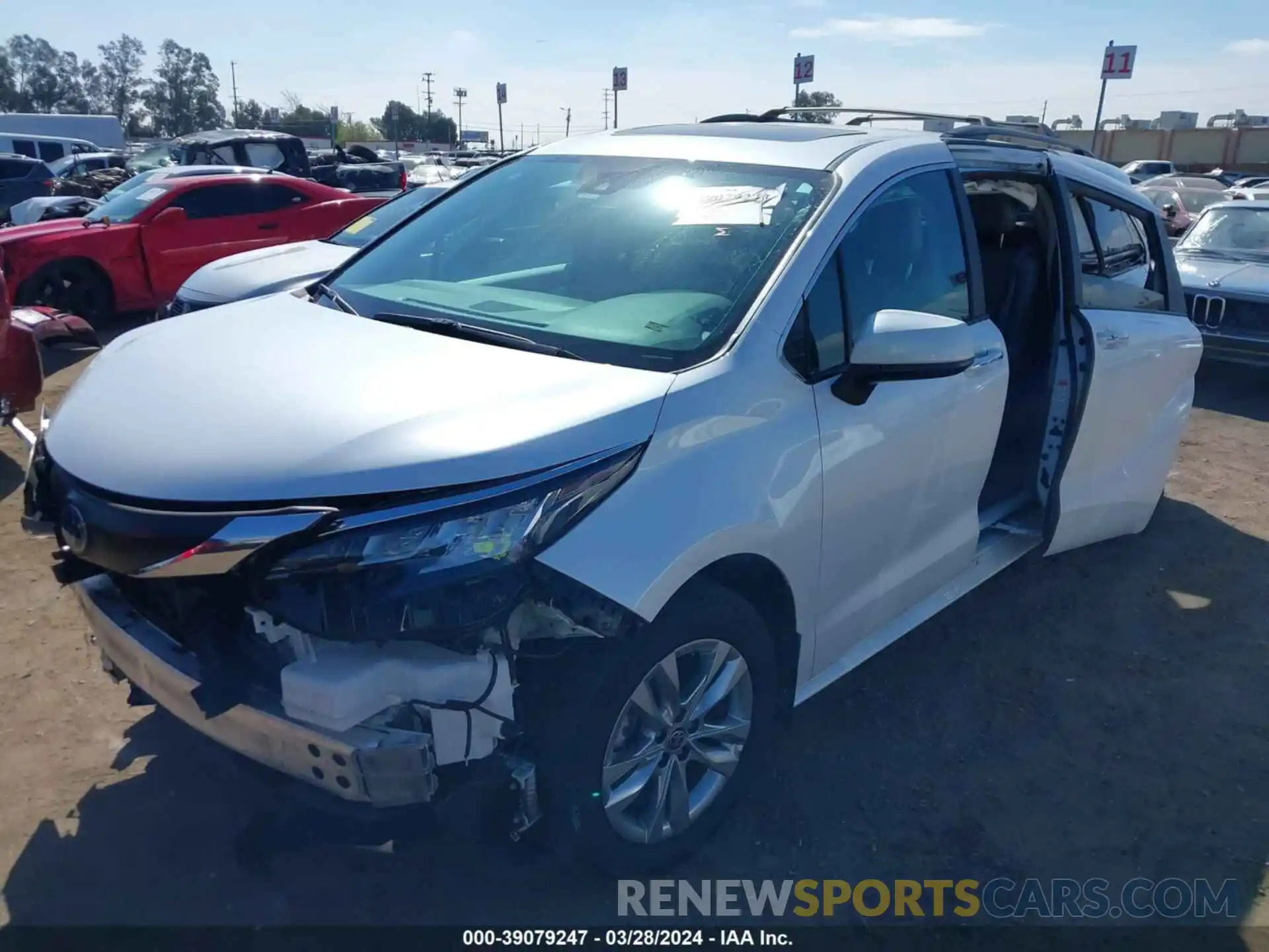 2 Photograph of a damaged car 5TDJRKECXPS179471 TOYOTA SIENNA 2023