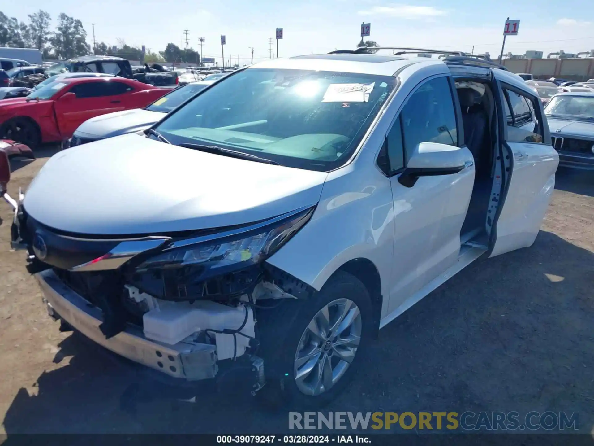 6 Photograph of a damaged car 5TDJRKECXPS179471 TOYOTA SIENNA 2023