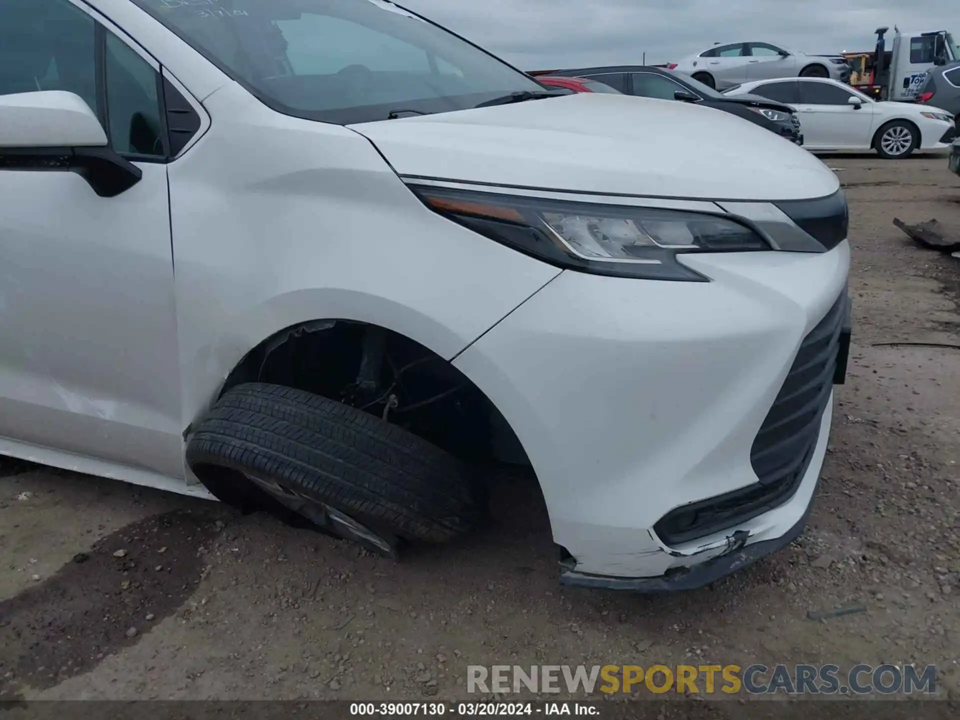 6 Photograph of a damaged car 5TDKRKEC4PS161651 TOYOTA SIENNA 2023