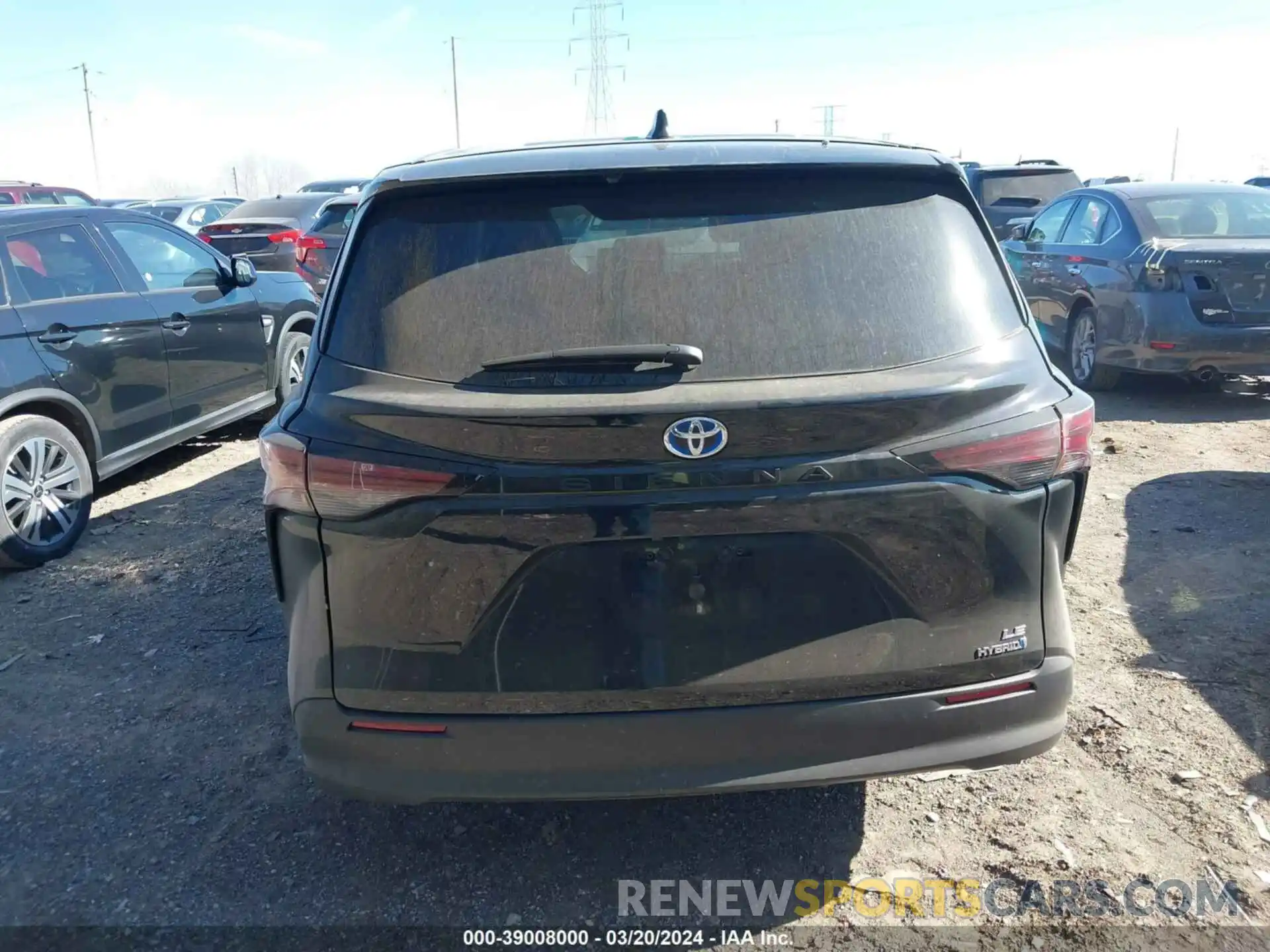 16 Photograph of a damaged car 5TDKRKEC4PS167417 TOYOTA SIENNA 2023