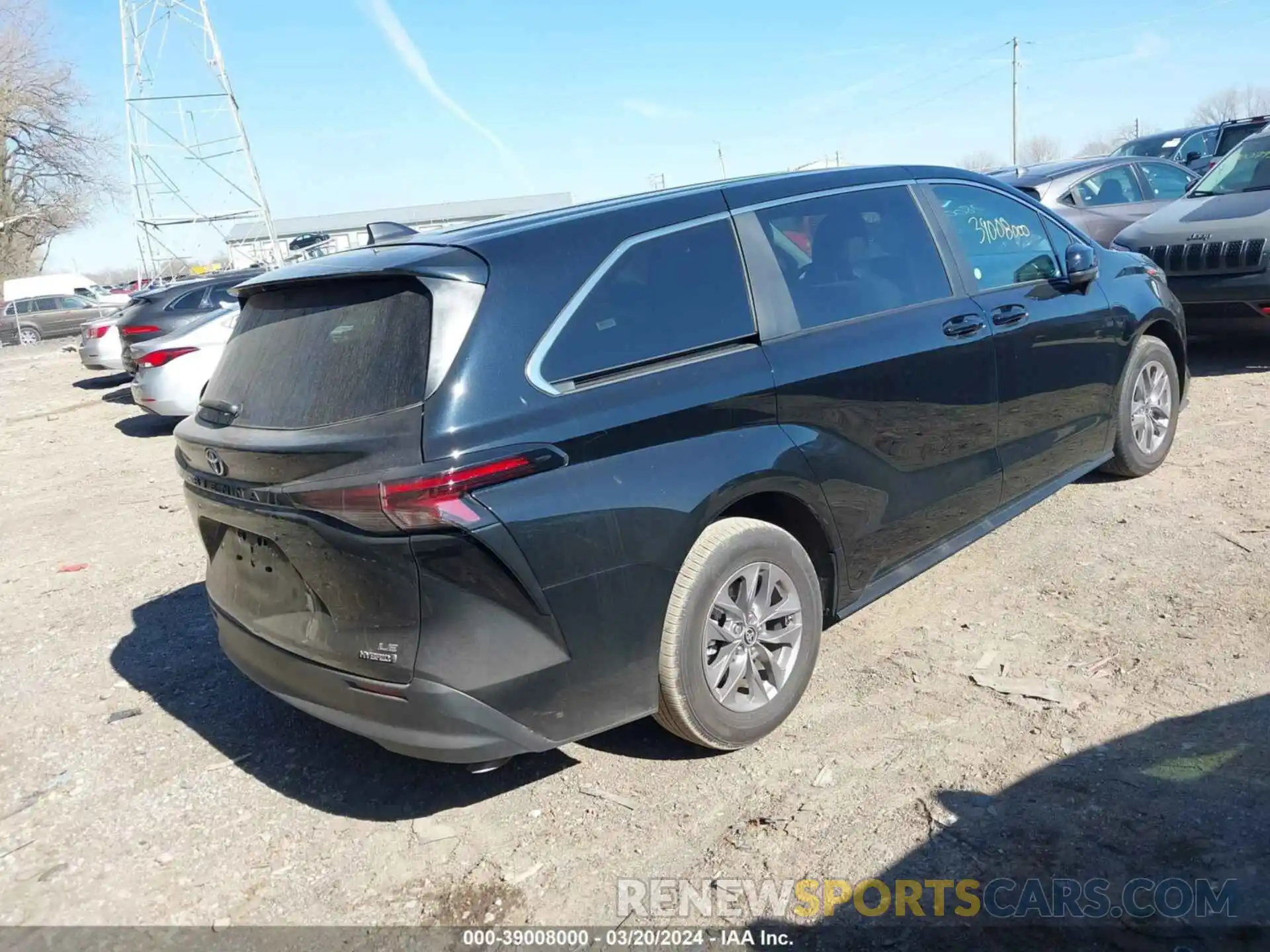 4 Photograph of a damaged car 5TDKRKEC4PS167417 TOYOTA SIENNA 2023