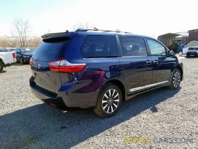 4 Фотография поврежденного автомобиля 5TDDZ3DC0KS218677 TOYOTA SIENNA LIM 2019