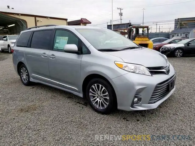 1 Photograph of a damaged car 5TDYZ3DC0KS986256 TOYOTA SIENNA LIM 2019