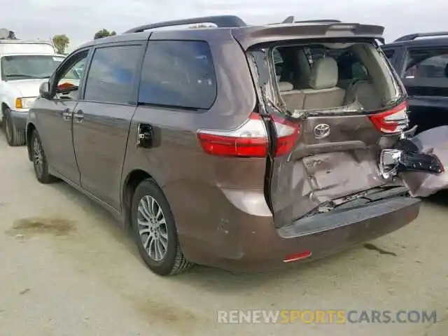 3 Photograph of a damaged car 5TDYZ3DC1KS978361 TOYOTA SIENNA LIM 2019