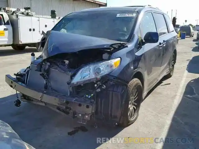 2 Photograph of a damaged car 5TDYZ3DC7KS008515 TOYOTA SIENNA LIM 2019