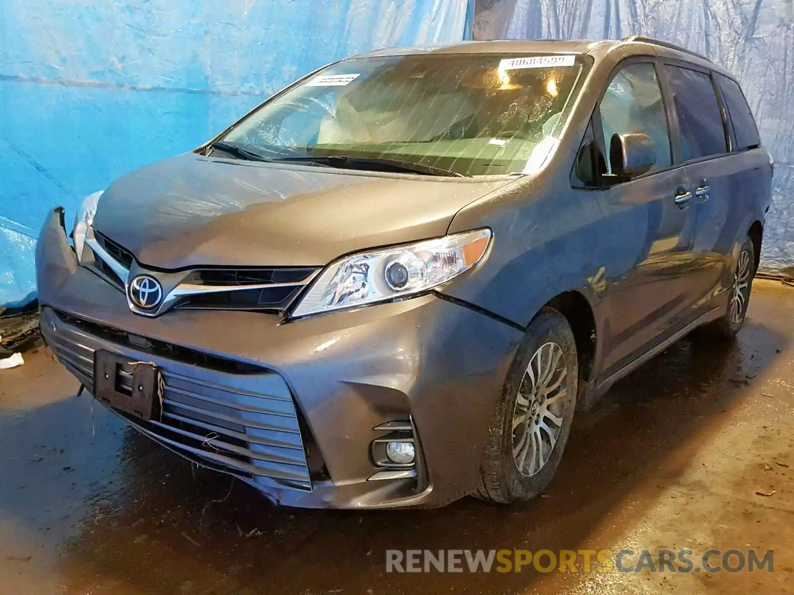 2 Фотография поврежденного автомобиля 5TDYZ3DC7KS009986 TOYOTA SIENNA LIM 2019