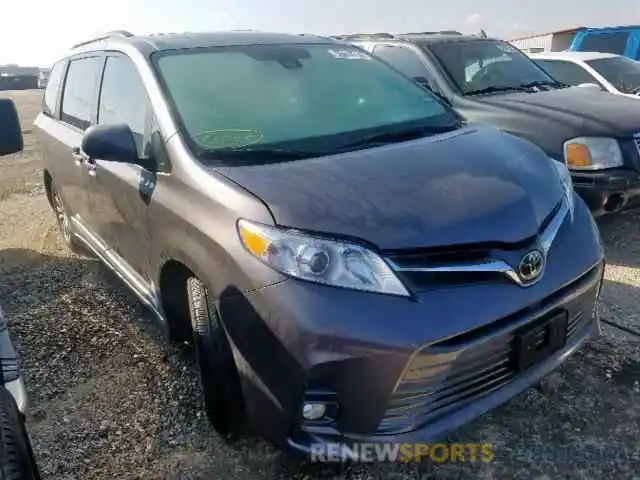 1 Photograph of a damaged car 5TDYZ3DC7KS020244 TOYOTA SIENNA LIM 2019